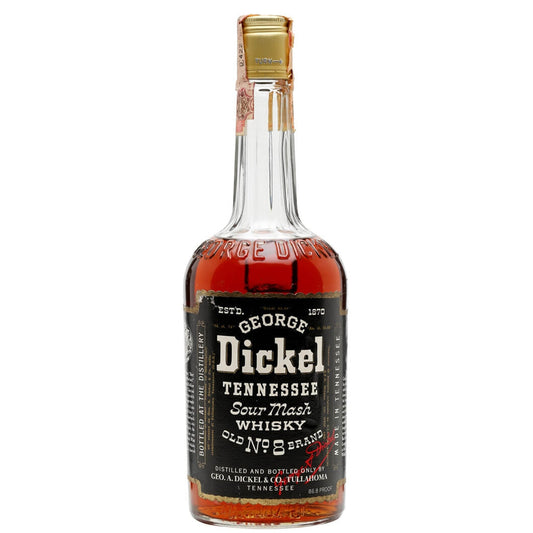 George Dickel Old No. 8 Brand Sour Mash Tennessee Whisky 750ml