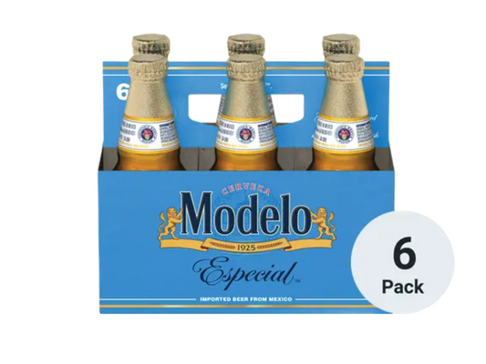 Modelo Especial Lager Beer 12-Oz Bottle 6-Pack