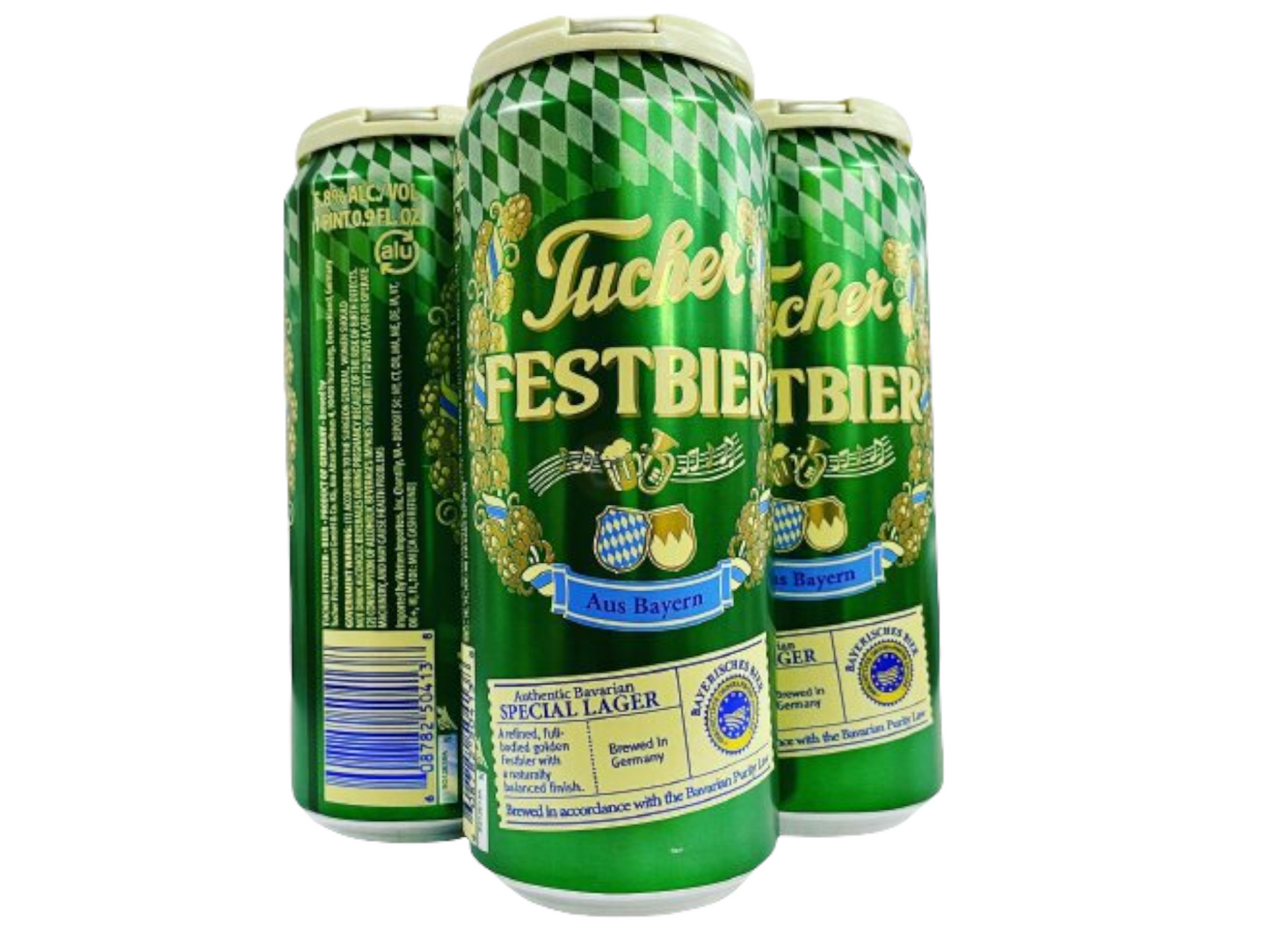 TUCHER HELLES FESTBIER 6 PACK BOTTLES