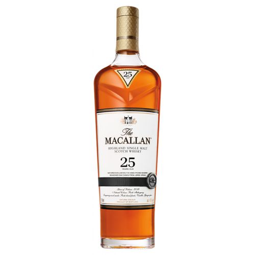 The Macallan Sherry Oak 25 Year Old Single Malt Scotch Whisky 750ml 750ml