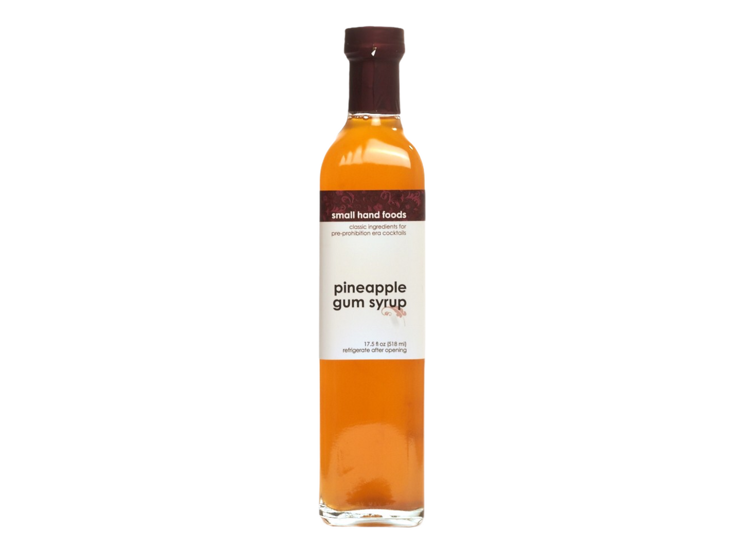 SMALL HAND FOODS PINEAPPLE GUM SYRUP 251 ML