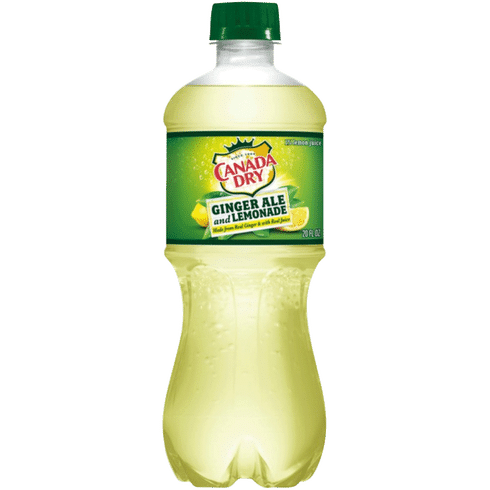 CANADA DRY GINGER ALE AND LEMONADE 20 FL OZ