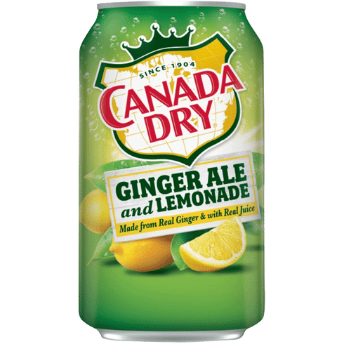 CANADA DRY GINGER ALE & LEMONADE 12 FL OZ