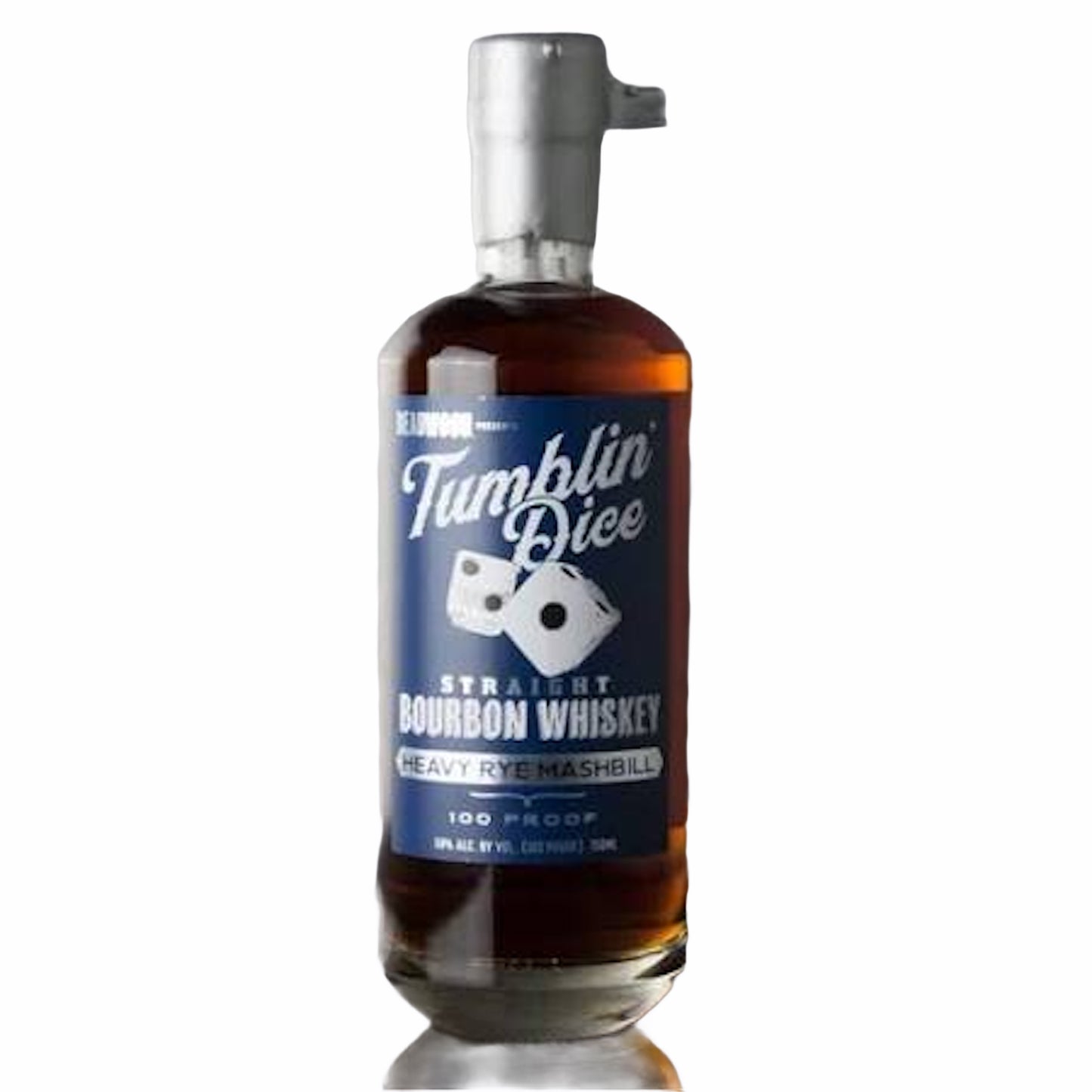 TUMBLIN DICE HEAVY  RYE MASHBILL STRAIGHT BOURBON WHISKEY 750 ML