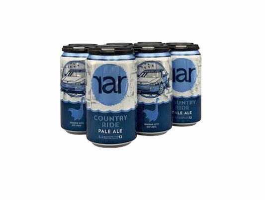 Rar Brewing Country Ride Pale Ale Beer Cans 6-Pack