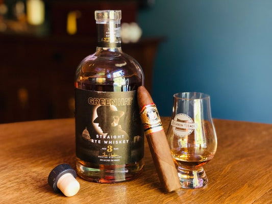 GREEN HAT STRAIGHT RYE WHISKEY | Washington DC 750 ML