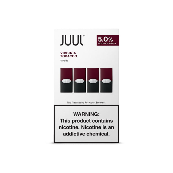 JUUL VIRGINIA TOBACCO 2 PODS 4 PACK JUUL PODS Liquor Express JUUL VIRGINIA TOBACCO 2 PODS 4 PACK JUUL PODS Liquor Express