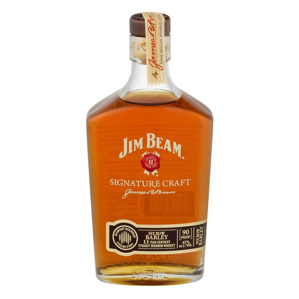 Jim Beam Signature Craft Six Row Barley 11 Year Old Kentucky Straight Bourbon Whiskey 375ml
