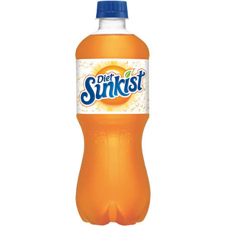 SUNKIST DIET ORANGE 20 FL OZ