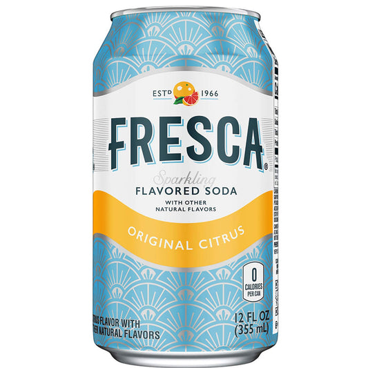 FRESCA FLAVORED SODA 12 FL OZ