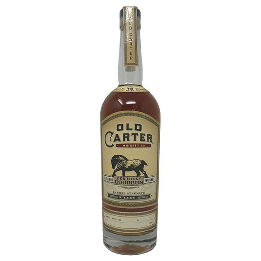 Old Carter Straight Kentucky Bourbon Whiskey Small Barrel Aged 13 Years Barrel 53 117.4 Proof 750ml