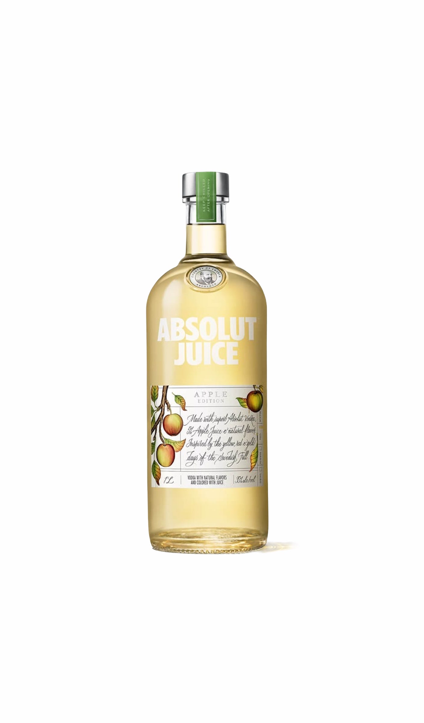 ABSOLUT JUICE APPLE 750 ML