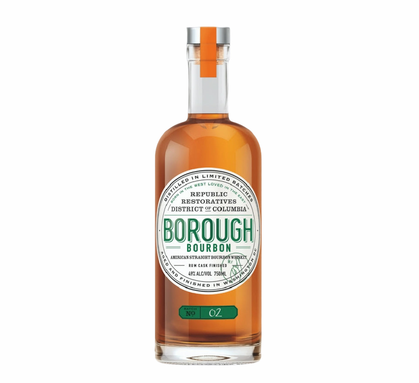 REPUBLIC RESTORATIVE BOROUGH BOURBON BATCH NO 3 750 ML