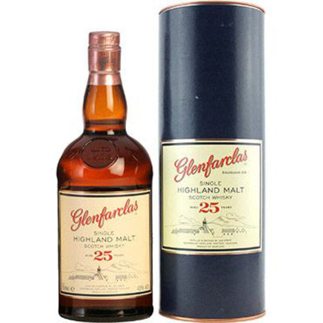 Glenfarclas 25 Year Old Single Malt Scotch Whisky 750ml
