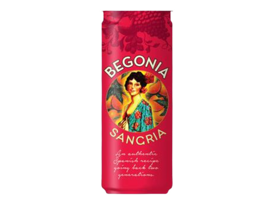 Begonia Sangria Can 330ml