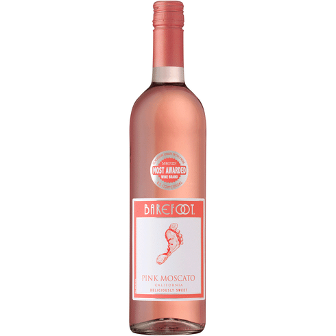 Barefoot Pink Moscato 750ml