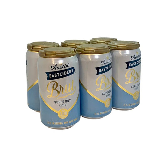 Austin Eastciders Texas Brut Super Dry Cider Can 6-Pack