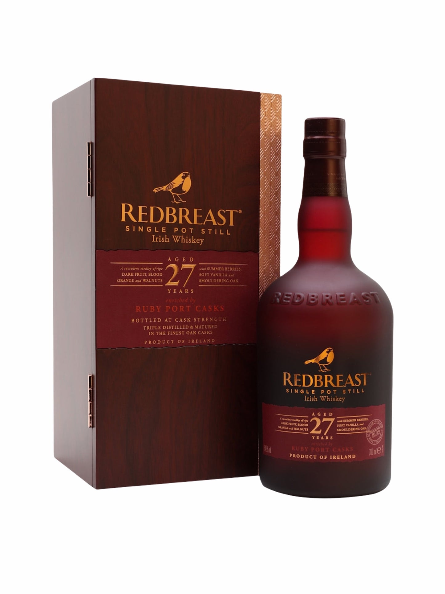 REDBREAST SINGLE POT STILL 27 YEAR OLD 750 ML