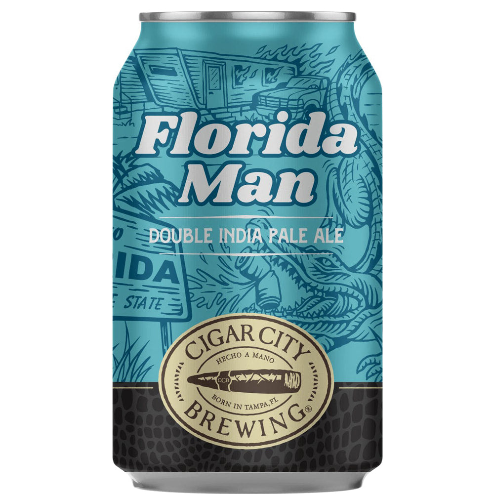 Cigar City Brewing Florida Man Double India Pale Ale Beer 6 PACK CANS