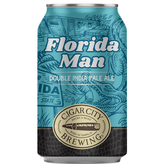 Cigar City Brewing Florida Man Double India Pale Ale Beer 6 PACK CANS
