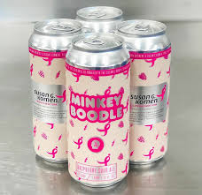 Thin Man Brewery Minkey Boodle Raspberry Sour Ale 16z Beer 4-Pack
