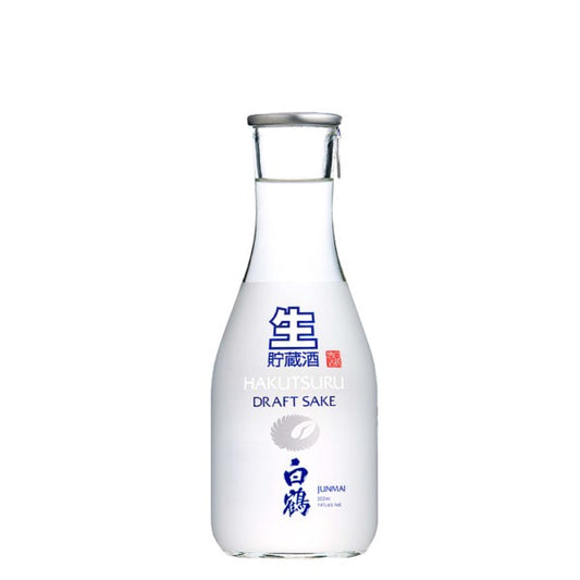 HAKUTSURU DRAFT SAKE JUNMAI 180 ML 180 ML