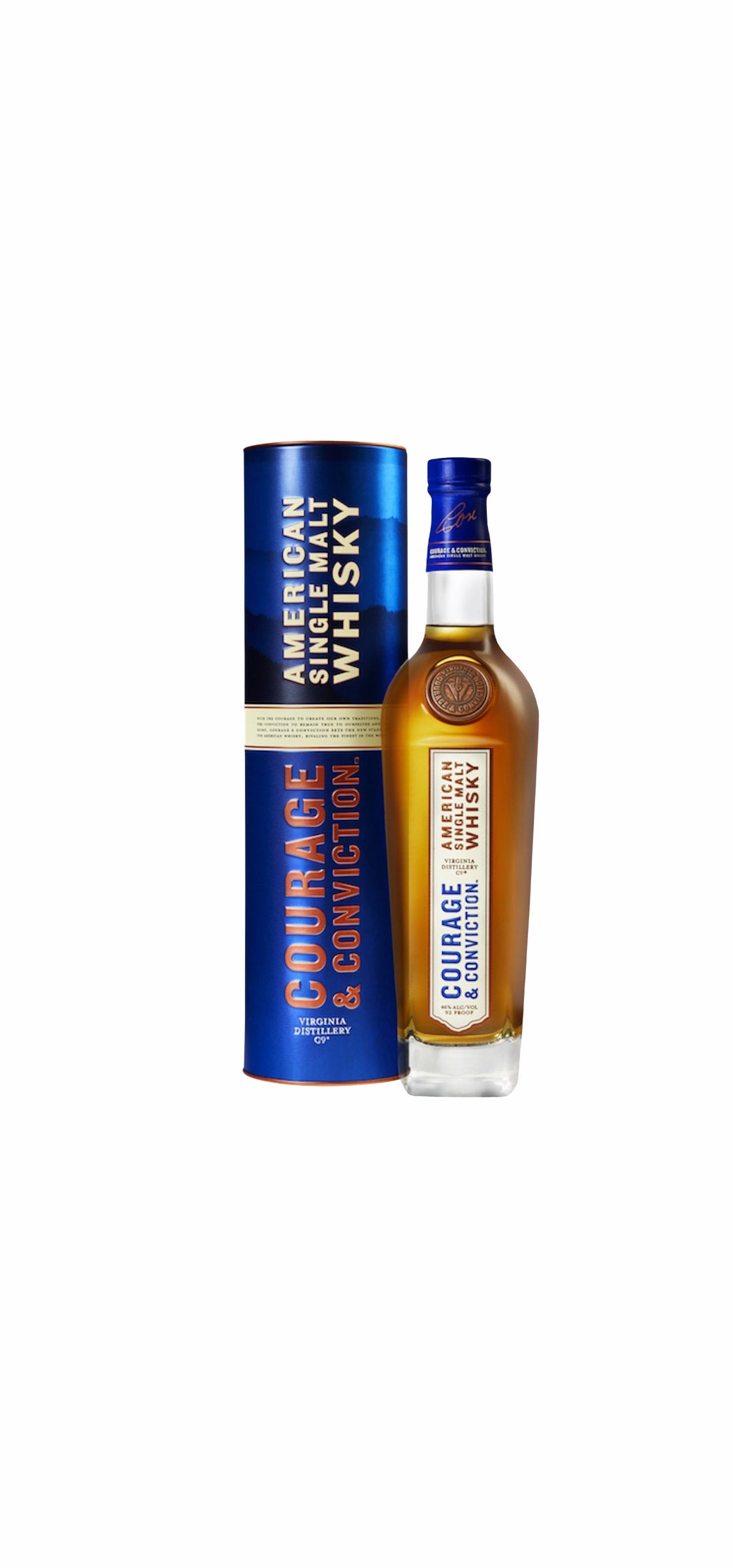 Virginia Distillery Co. Courage & Conviction American Single Malt Whisky 750ml