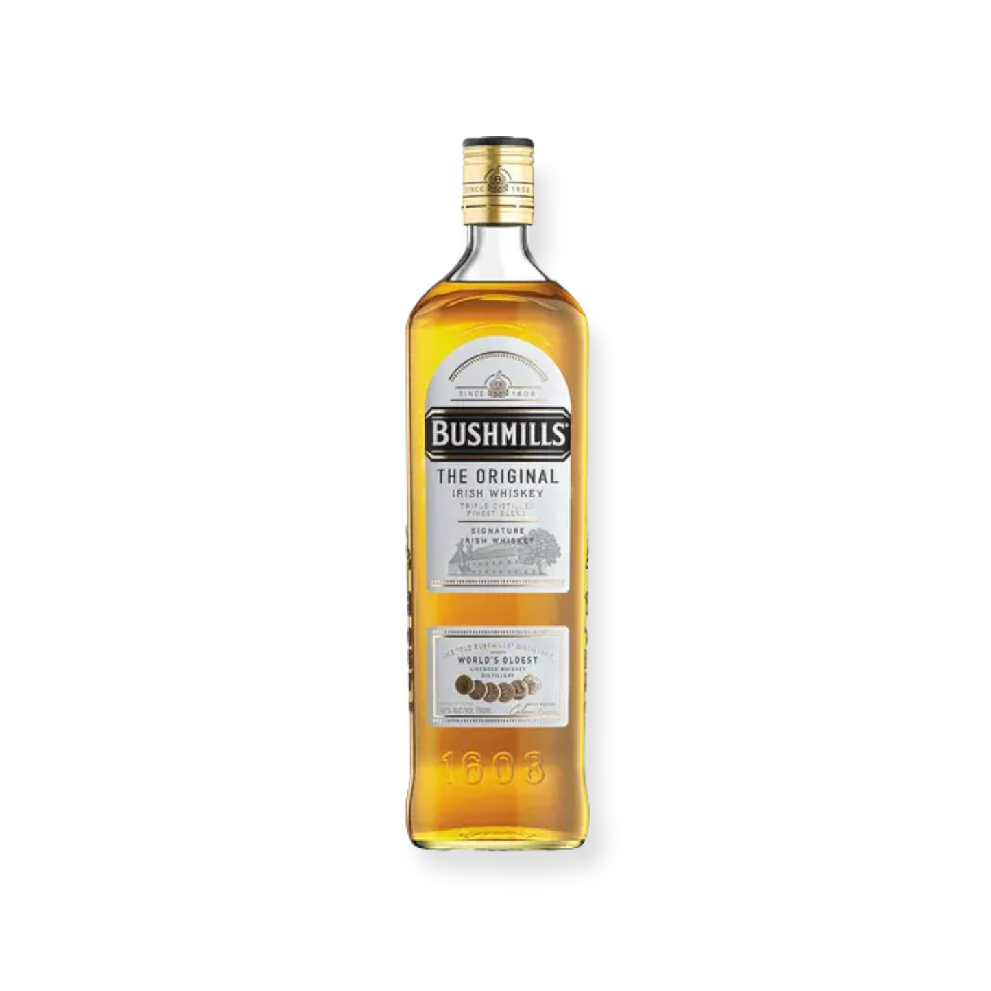 Bushmills Original Triple Distilled Smooth & Mellow Blended Irish Whiskey 1.75ltl