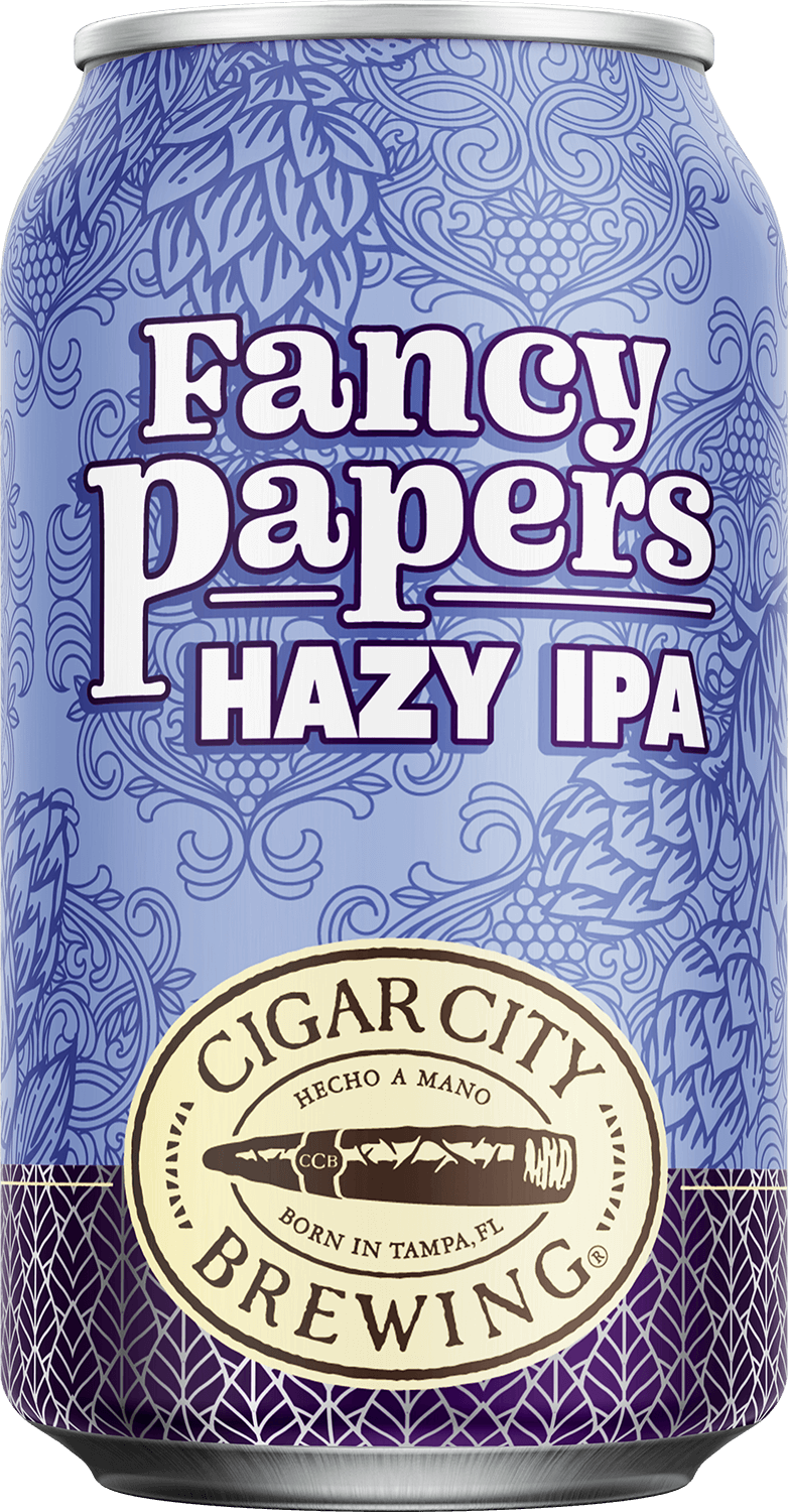 Cigar City Brewing Fancy Papers Hazy IPA Beer Can 6-Pack