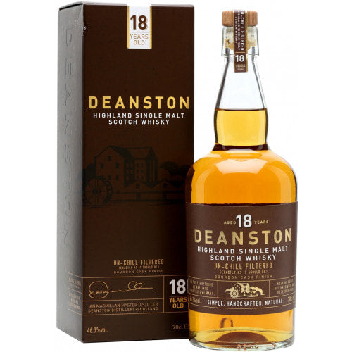 DEANSTON 18 YR HIGHLAND SINGLE MALT 750 ML