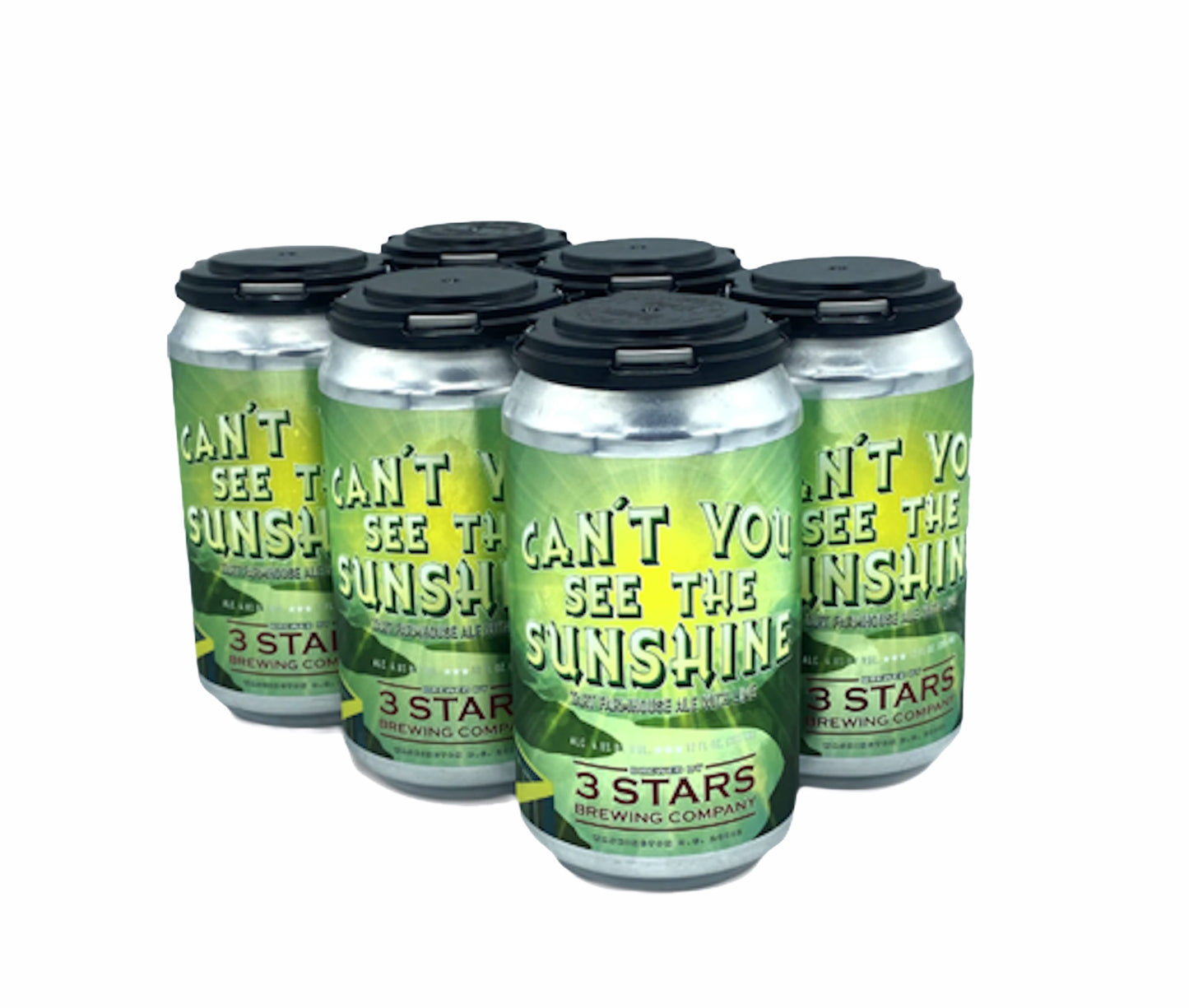 3 STAR BREWING CO CANT YOU SEE THE SUNSHINE 6 PACK
