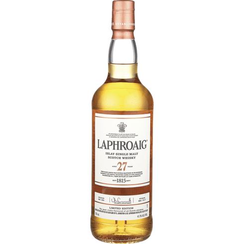 Laphroaig 27 Year Old Single Malt Scotch Whisky 750ml