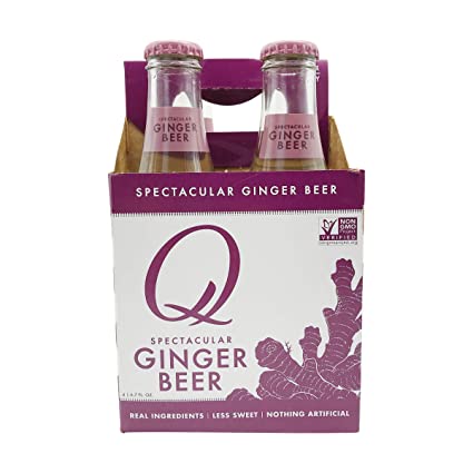 Q TONIC LIGHT GINGER BEER- 4 PACK 4 PACK