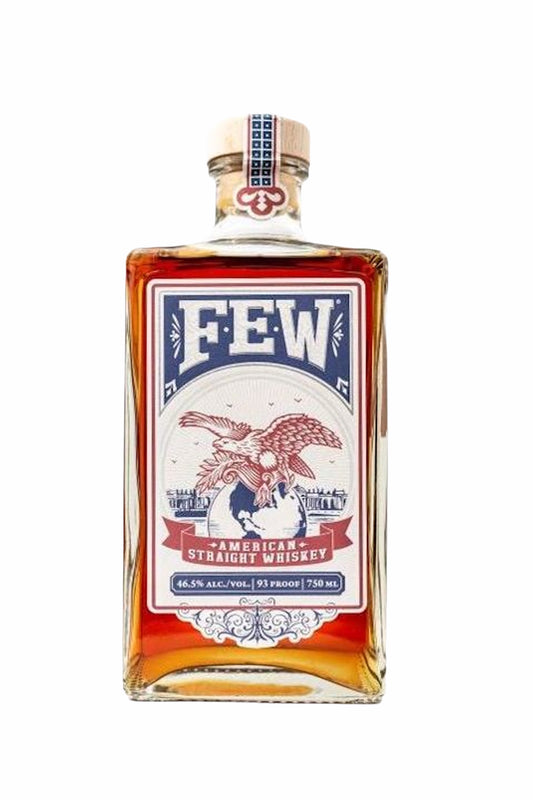 FEW STRAIGHT AMERICAN WHISKEY 750 ML