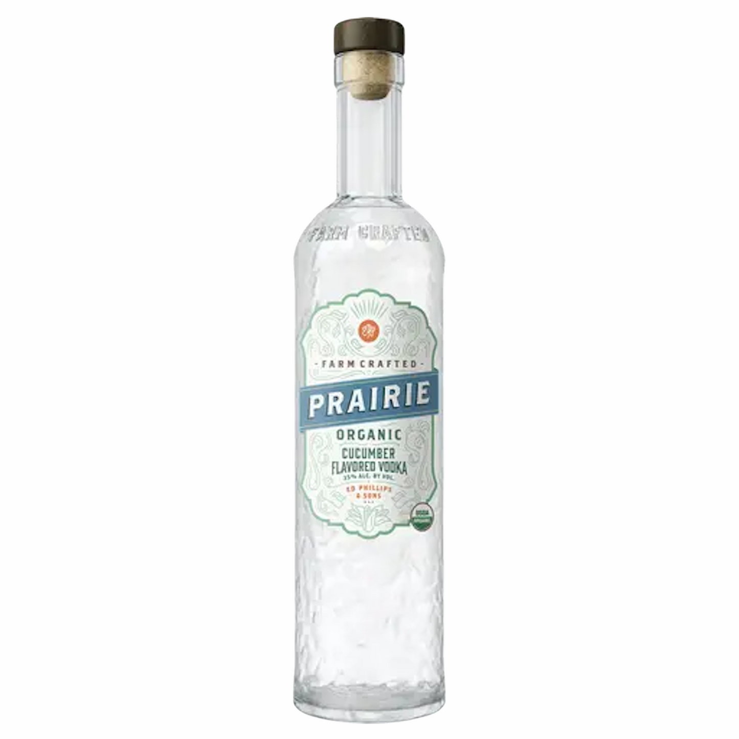 PRAIRIE ORAGNIC CUCUMBER VODKA - 1 LTR 1 LTR