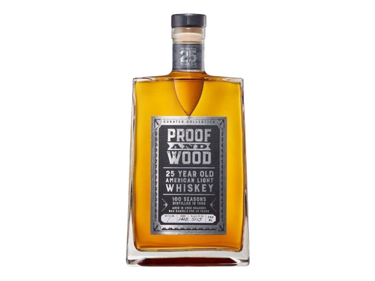 Proof and Wood 100 Seasons 25 Year Old American Light Whiskey 750ml