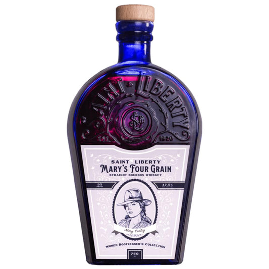 St. Liberty Mary's Four Grain Straight Bourbon Whiskey 750ml
