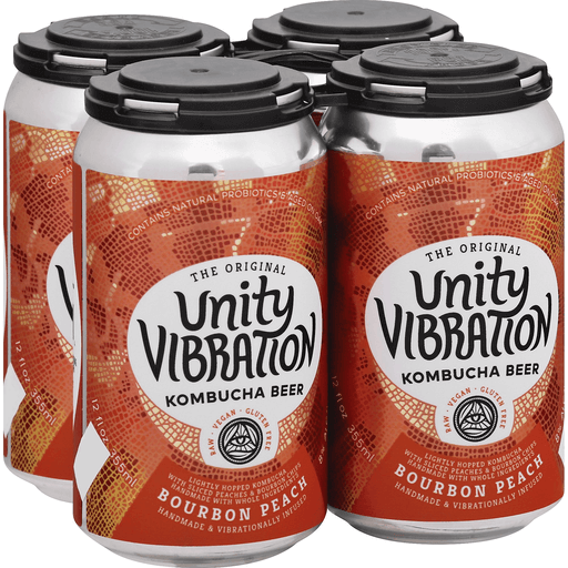 UNITY VIBRATIONS BOURBON PEACH 4 PACK