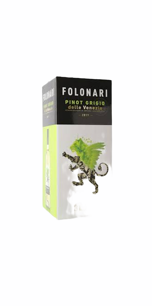 FOLONARI PINOT GRIGIO DELLE VENEZIE 3 LTR