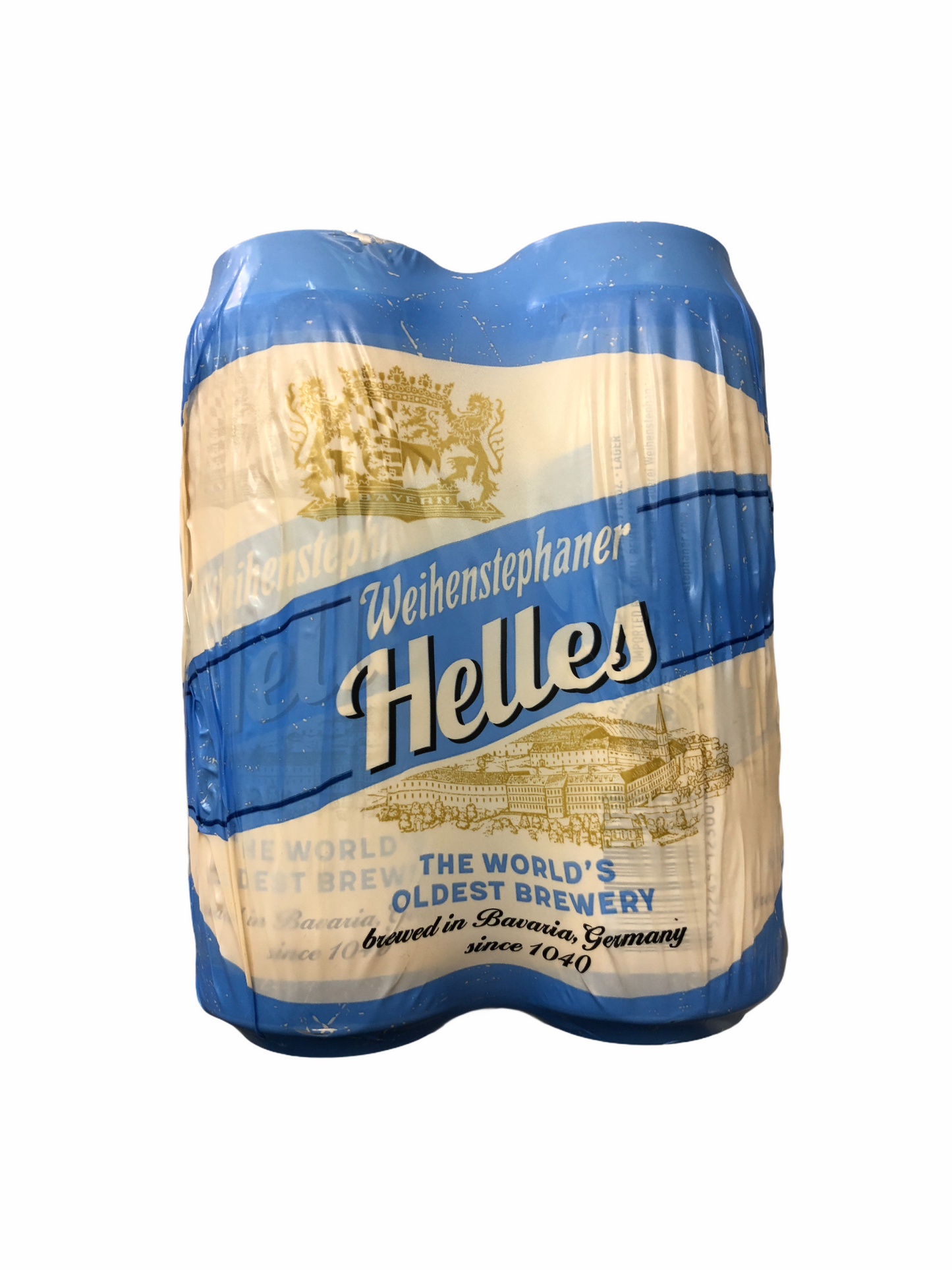 WEIHENSTEPHANER HELLS LAGER 4 PACK CANS