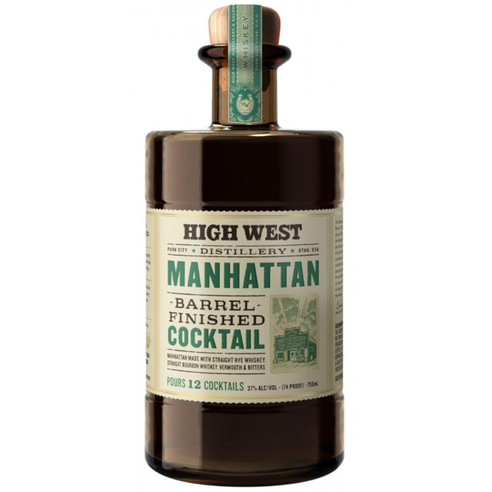 High West Manhattan Barrel Finished Cocktail 750ml
