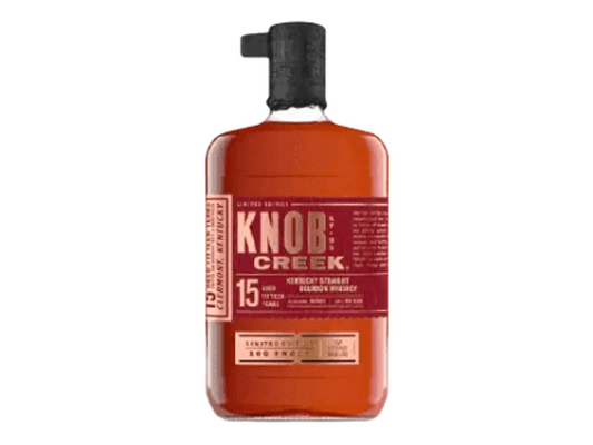Knob Creek 15 Year Old Straight Bourbon Whisky 750ml