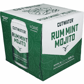 Cutwater Spirits Rum Mint Mojito Cocktail 12-Oz Can 4-Pack