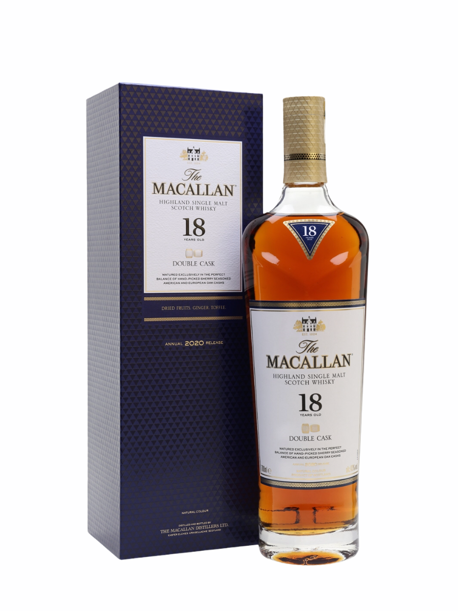 Macallan Double Cask 18 Year Old Single Malt Scotch Whisky 750ml