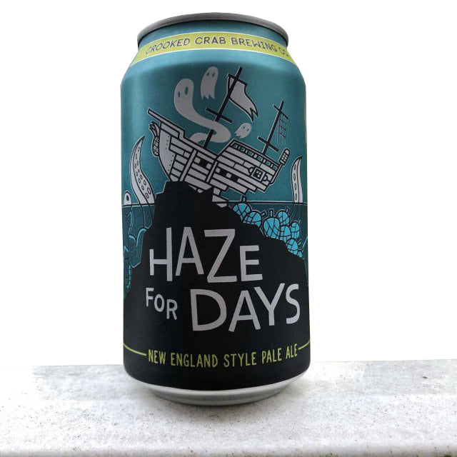 Crooked Crab Haze For Days New England Pale Ale Can 6-Pack