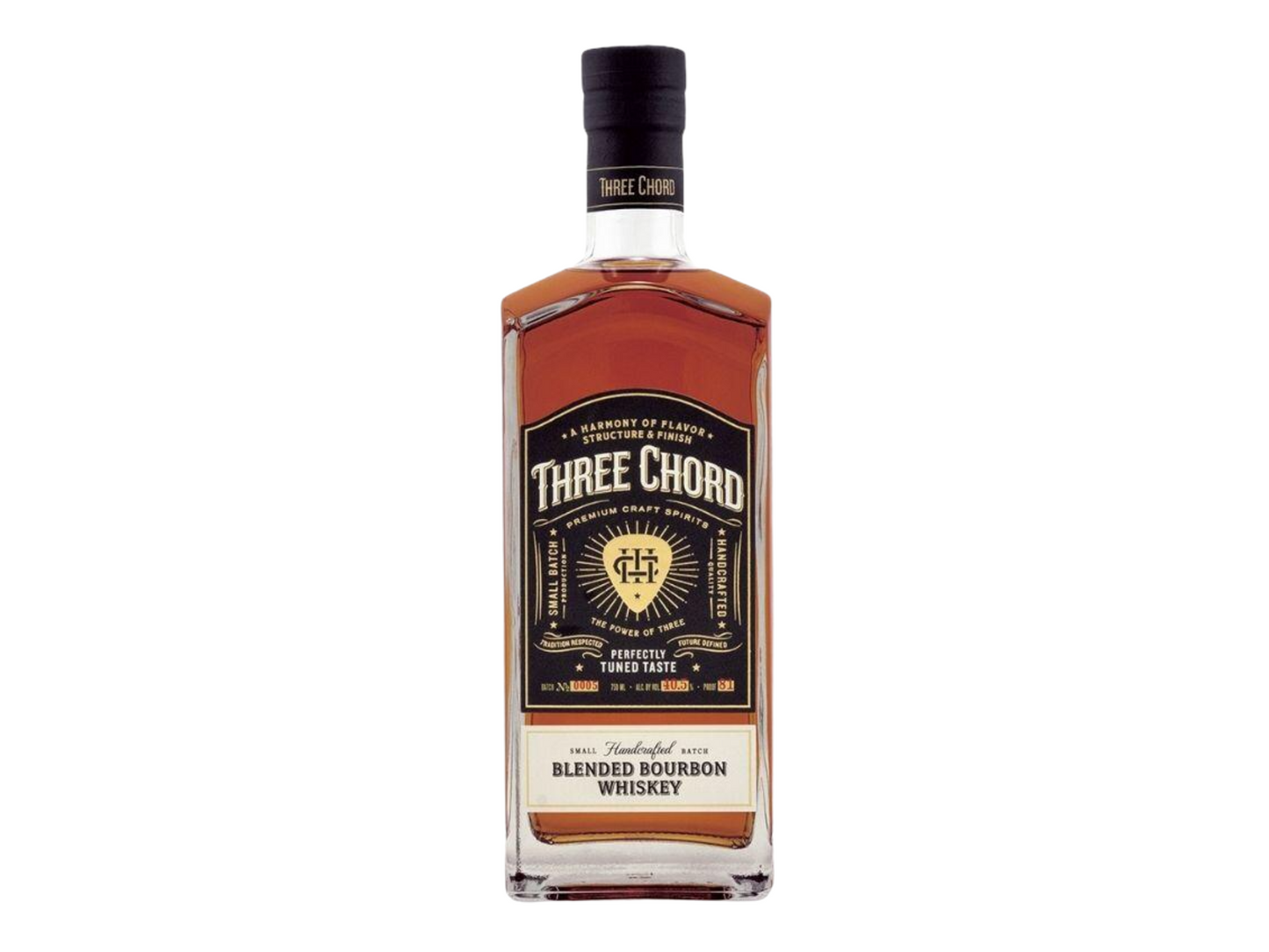 THREE CHORD BLENDED BOURBON WHISKEY 750 ML
