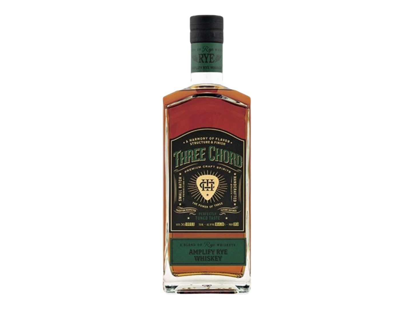 THREE CHORD AMPLIFY RYE WHISKEY 750 ML
