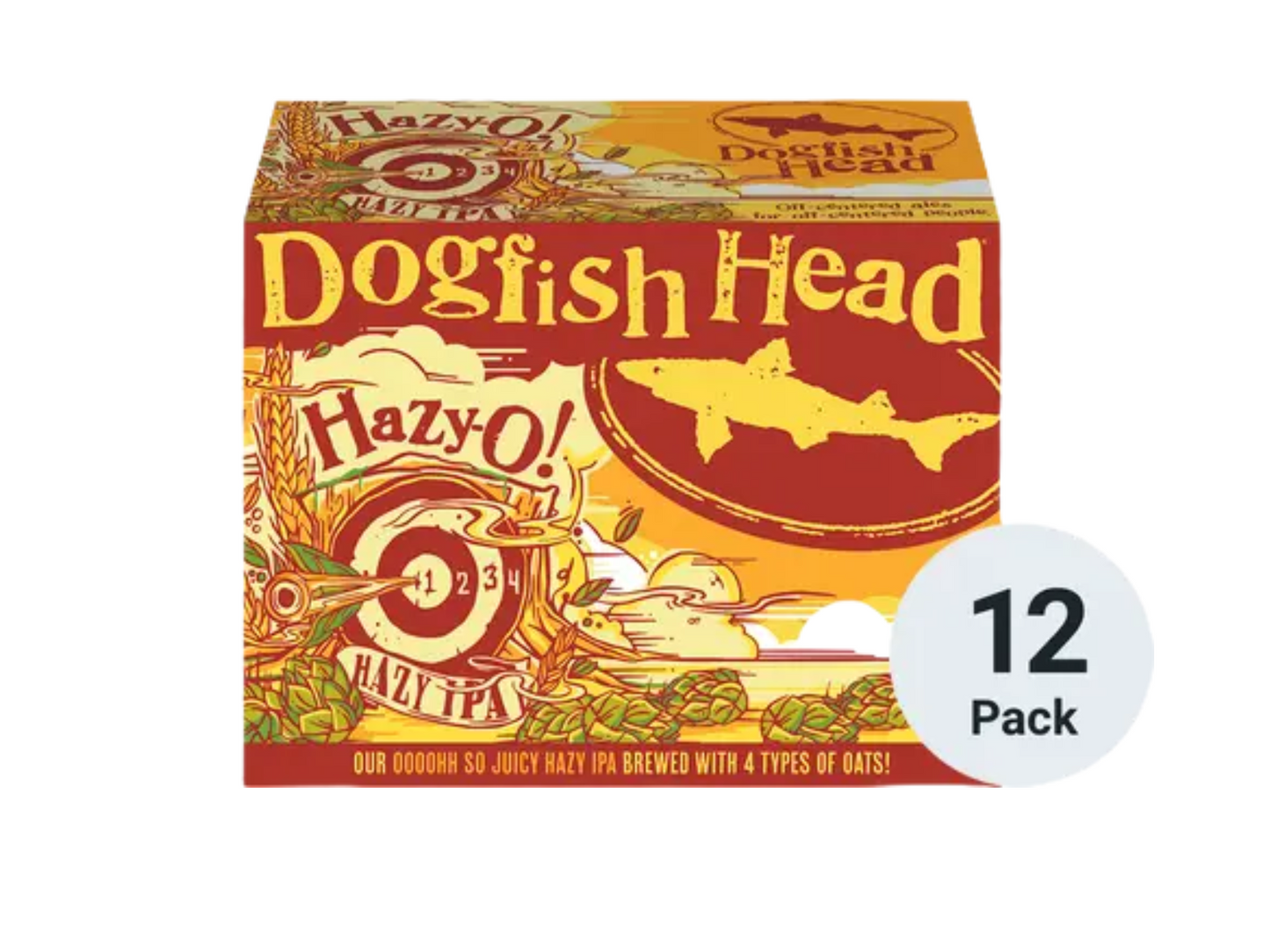 DOG FISH HEAD HAZY O 6 PACK