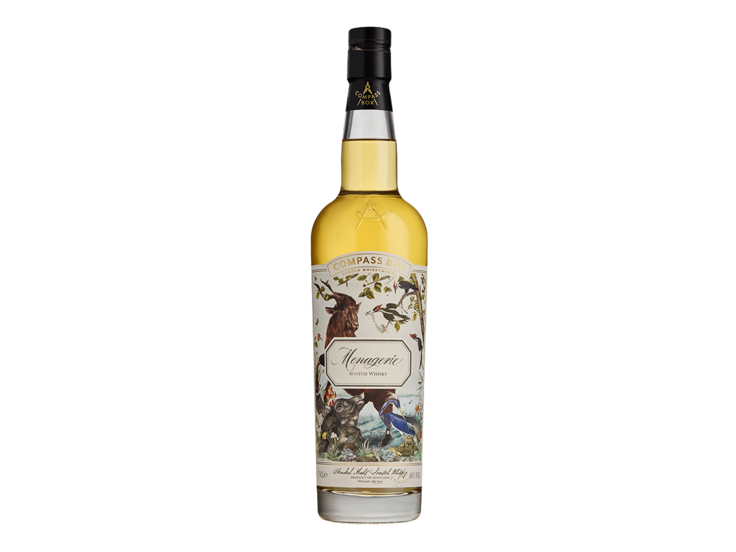 Compass Box Menagerie Blended Malt Scotch Whisky 750-ml