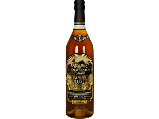 Calumet Farm Single Rack Black 15 Year Old Kentucky Straight Bourbon Whiskey 750ml